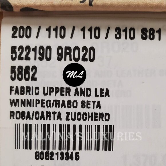 GUCCI SHOES CANDY SATIN AND FAUX FUR MULES CRYSTAL HEEL sz IT 35.5 US 5.5 - Picture 16 of 16